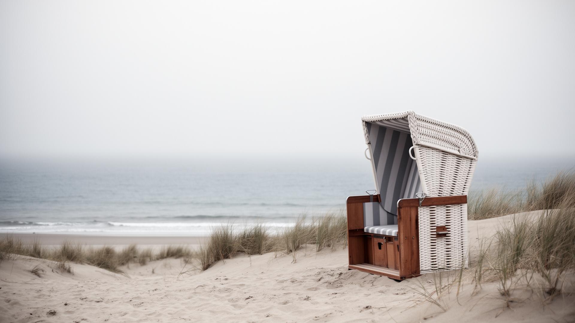 Strandkorb — Nordseeküste